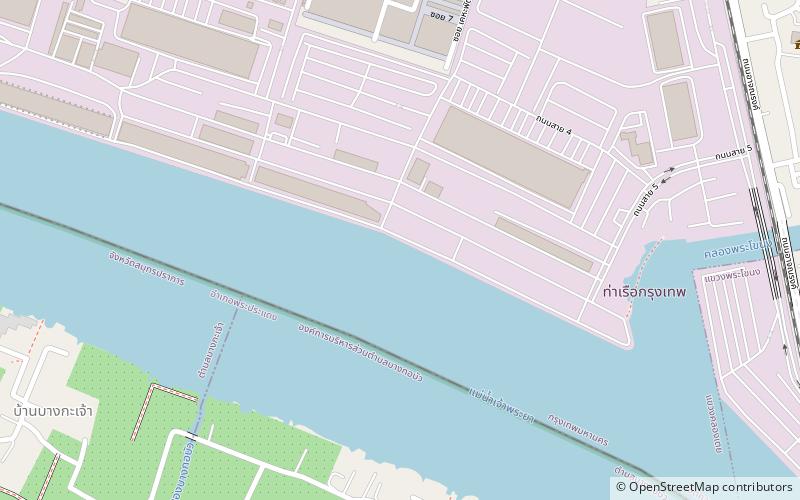 Puerto de Bangkok location map