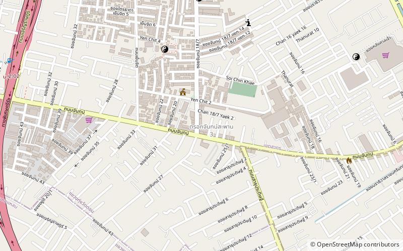 chan road bangkok location map