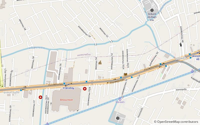 Phasi Charoen District location map