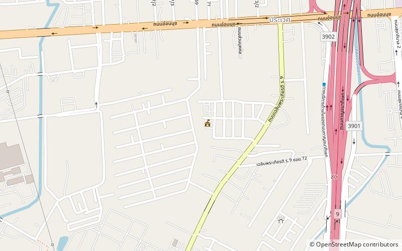 Prawet District location map
