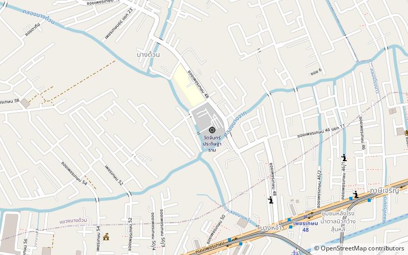 wat chan pradittharam bangkok location map