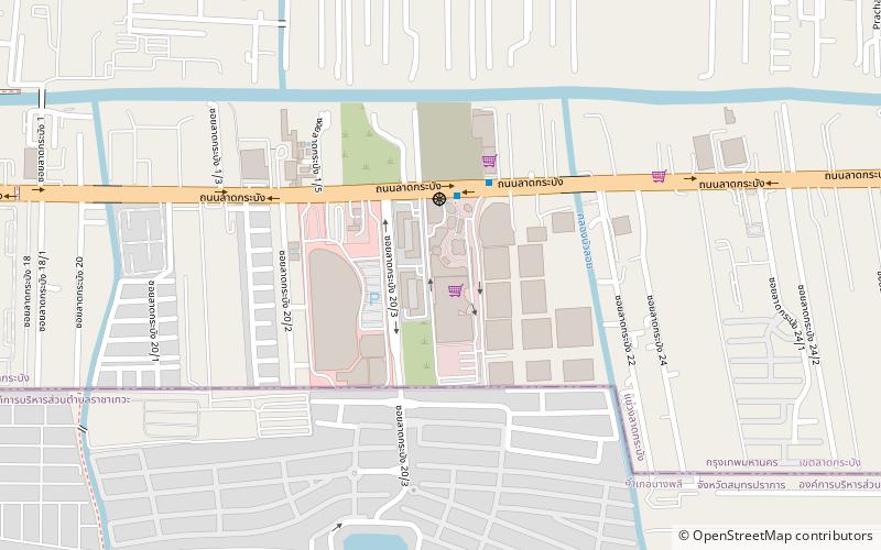 The Paseo location map