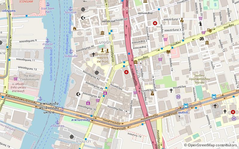 Meritus Suites State Tower location map