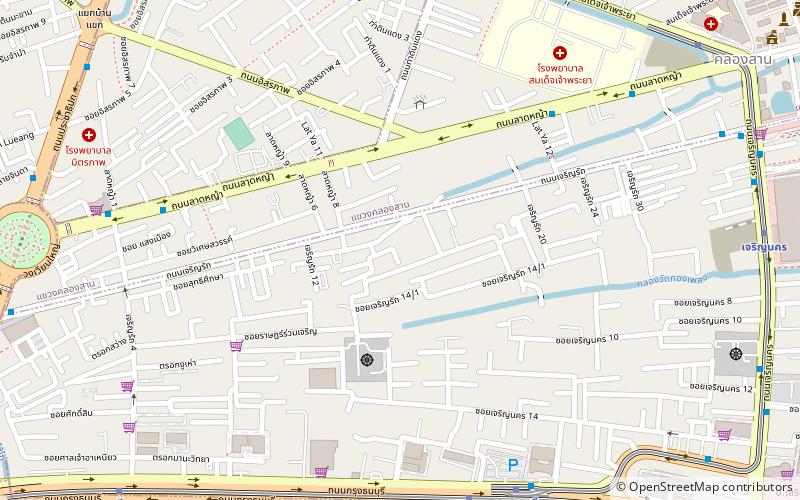 Charoen Rat Road location map