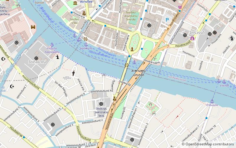 Memorial Bridge location map