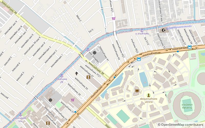 wat thep lila bangkok location map