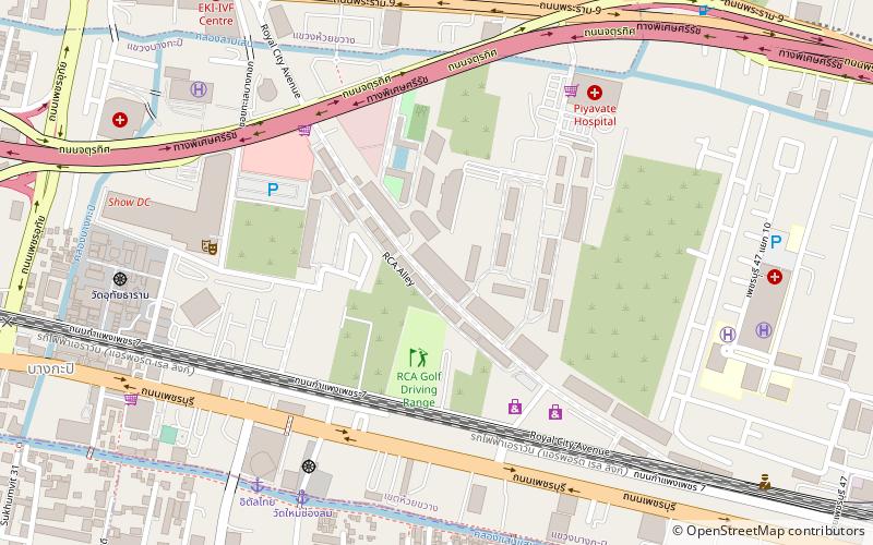 Royal City Avenue location map