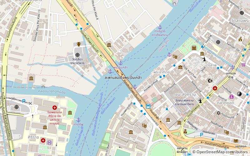 Phra Pin-klao Bridge location map