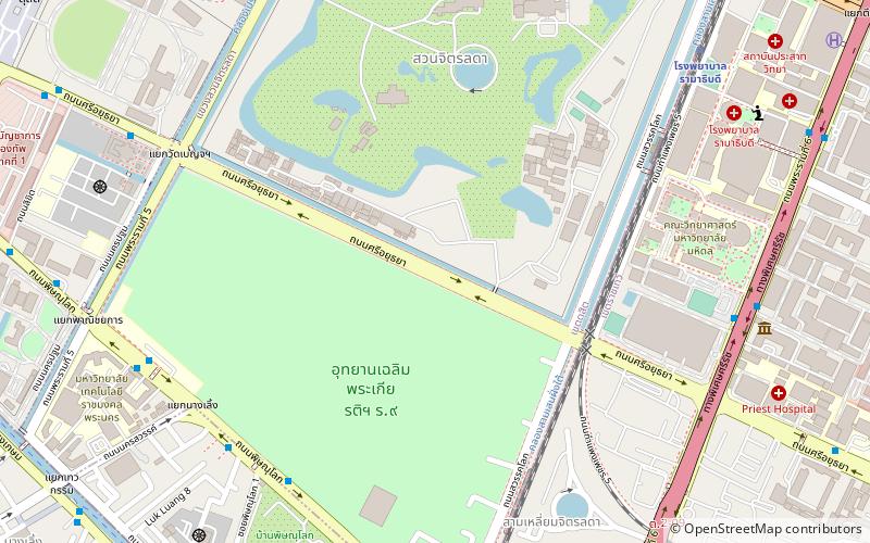 Si Ayutthaya Road location map