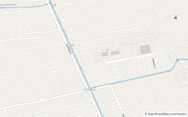 Bangkokthonburi University Stadium location map