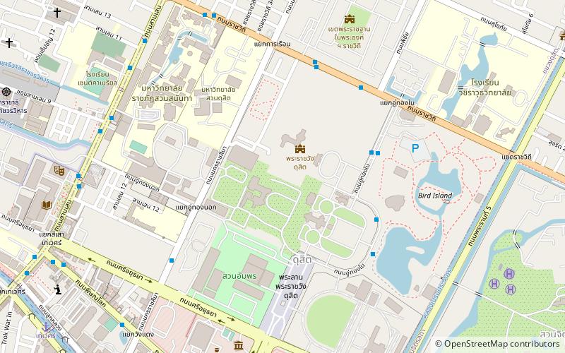 Dusit Palace location map