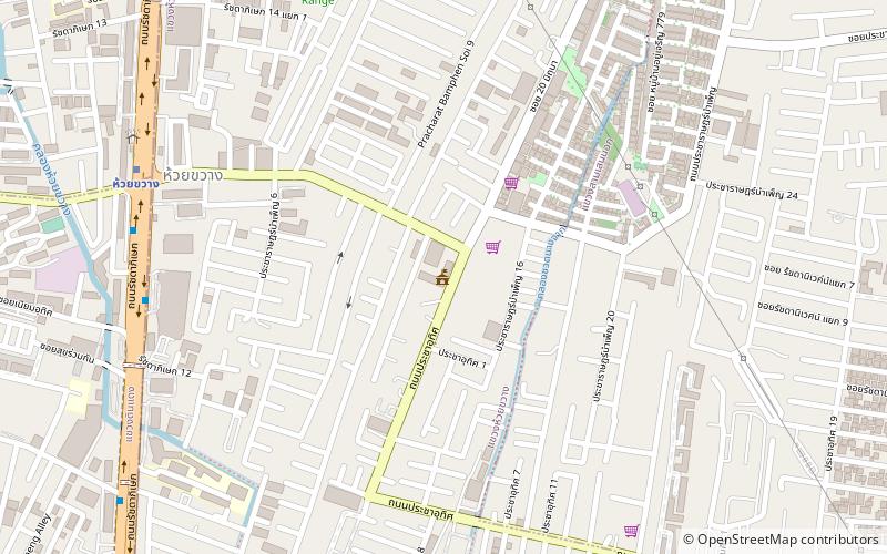 Huai Khwang District location map