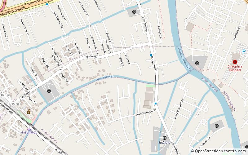 Khlong Bangkok Yai location map
