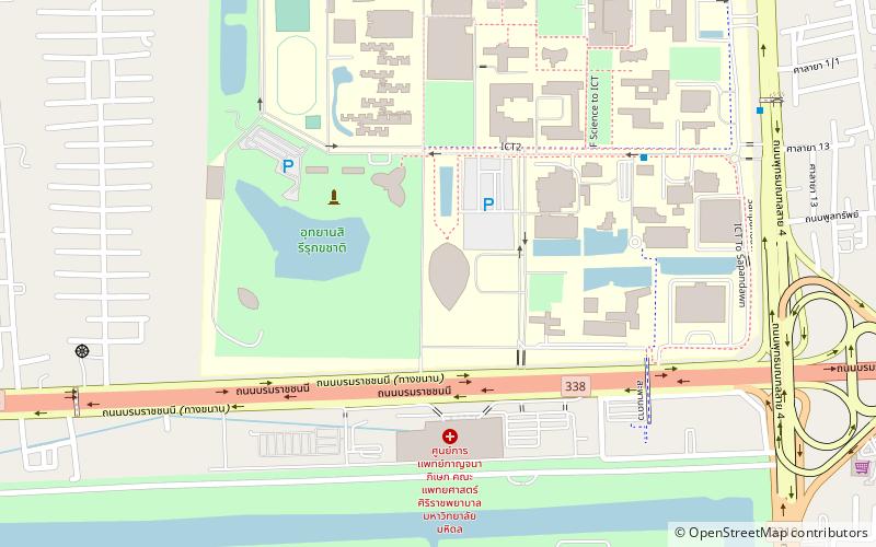 Prince Mahidol Hall location map
