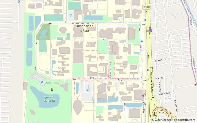 Mahidol-Universität location map