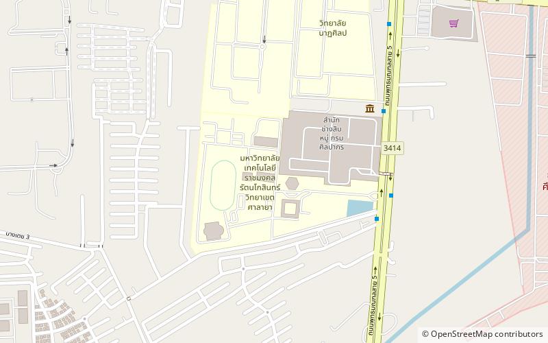 Rajamangala University of Technology Rattanakosin Salaya Campus Stadium location map