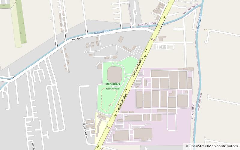 Bangkok Arena location map