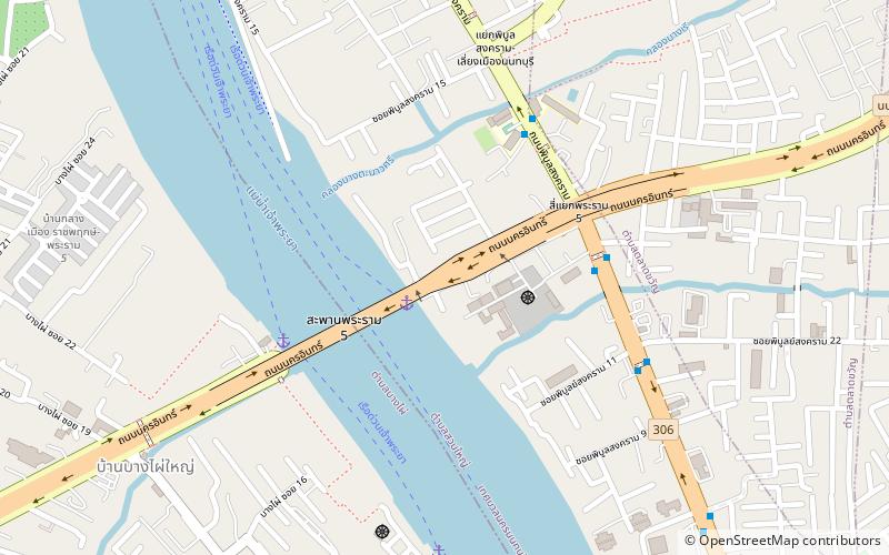 Rama V Bridge location map