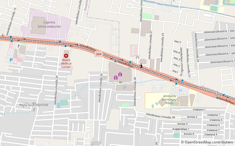 CentralPlaza Chaengwattana location map