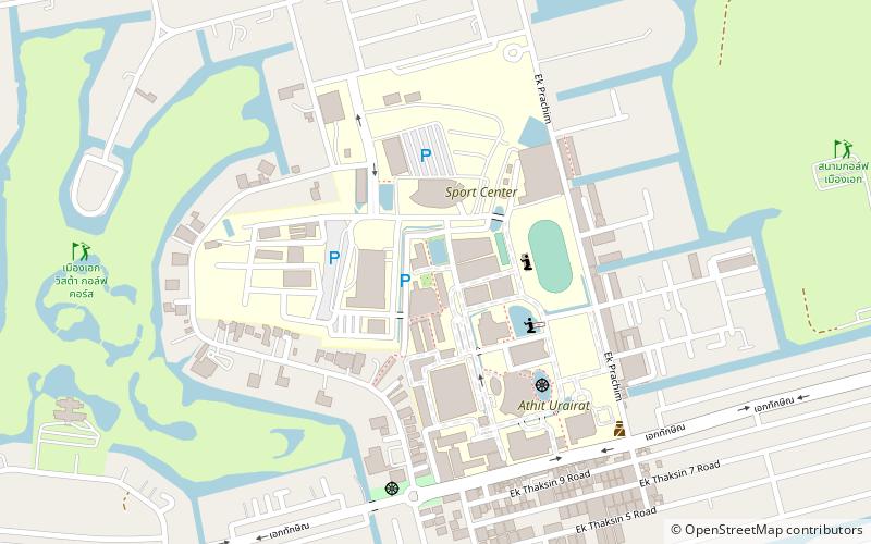 Université Rangsit location map