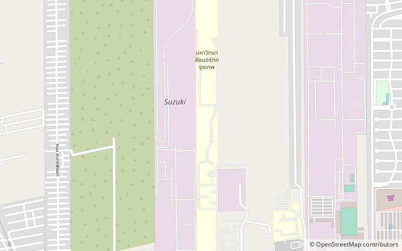 north bangkok university stadium location map
