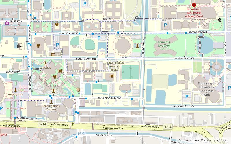 Institut international de technologie Sirindhorn location map