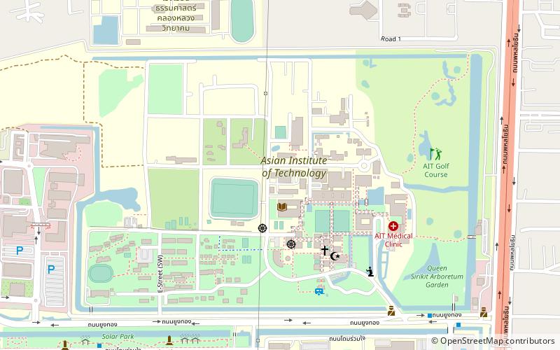 Asian Institute of Technology location map