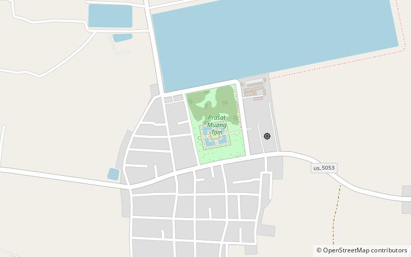 Prasat Muang Tam location map