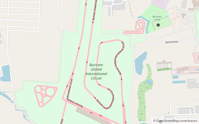 Circuit international de Buriram location map