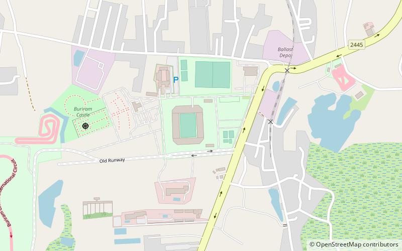 Chang Arena location map