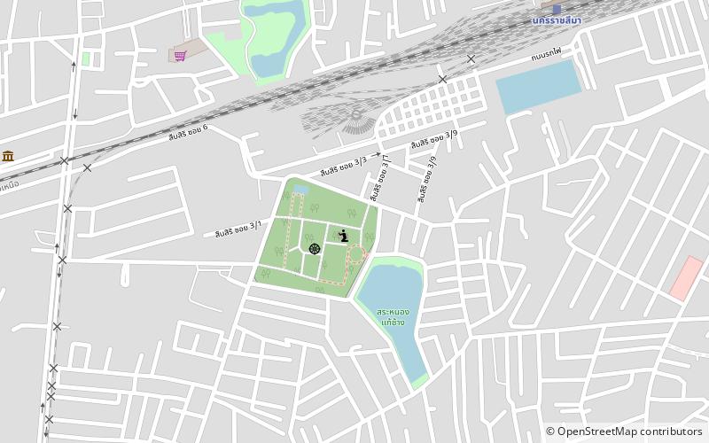 wat pa salawan nakhon ratchasima location map