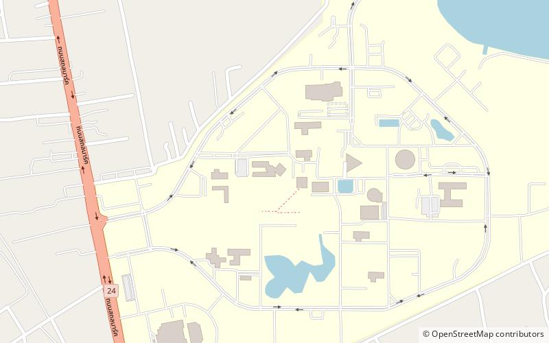 Universität Ubon Ratchathani location map