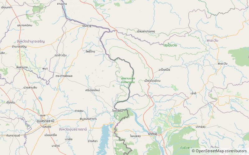 Nationalpark Pha Taem location map