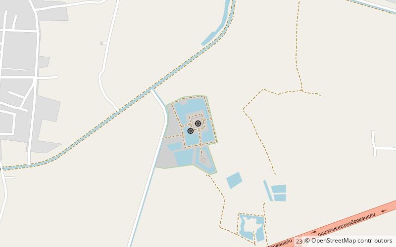wat thung setthi khon kaen location map