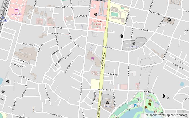 fairy plaza khon kaen location map