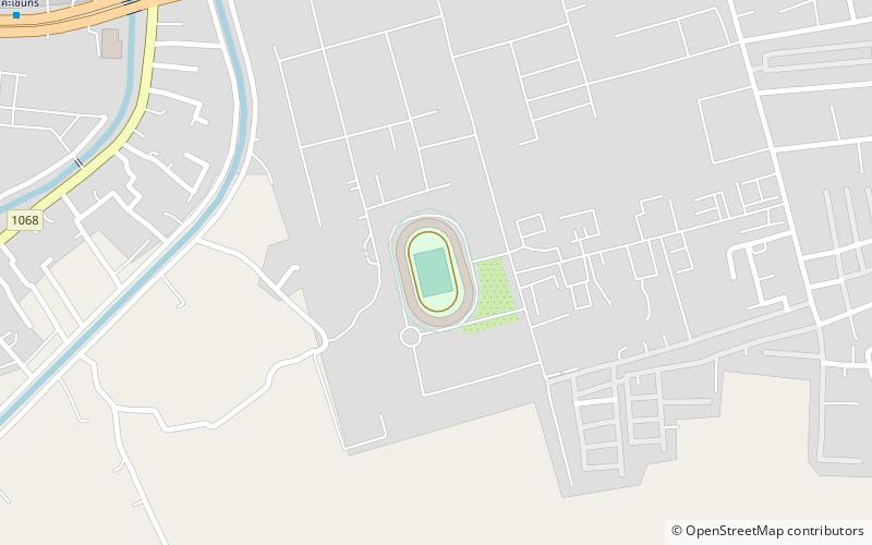 phichit provincial stadium location map