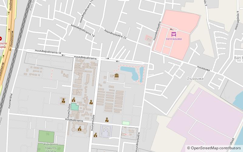 Khon Kaen National Museum location map