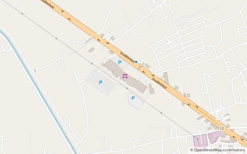CentralPlaza Phitsanulok location map