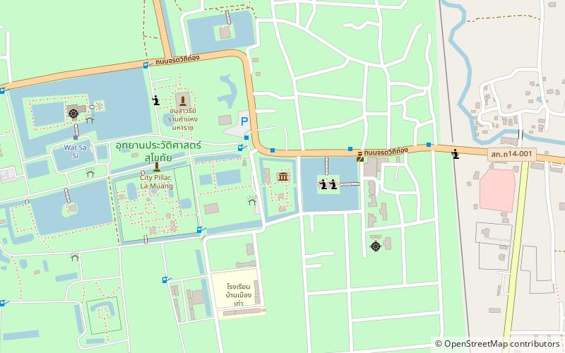 ramkhamhaeng national museum sukhothai location map