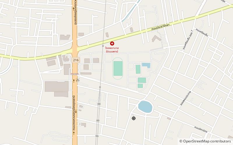 Institute of Physical Education Udon Thani Stadium location map
