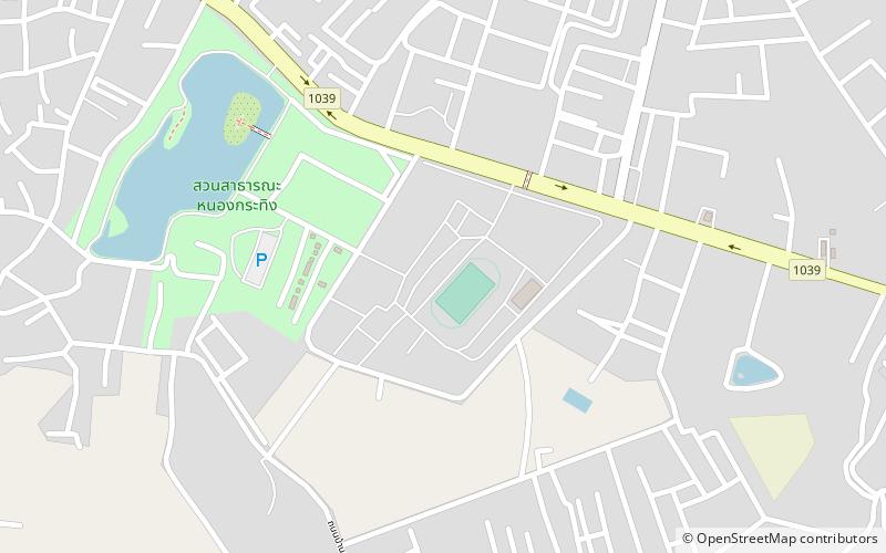 Lampang Province Stadium location map