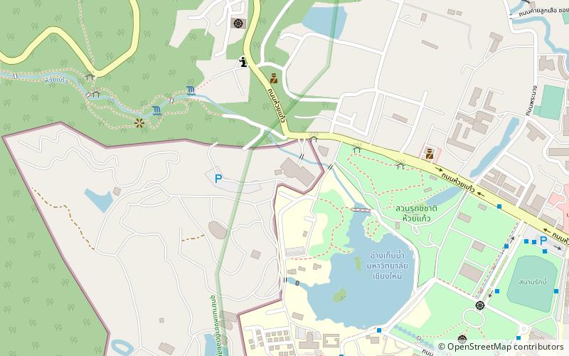 Chiang Mai Zoo & Aquarium location map