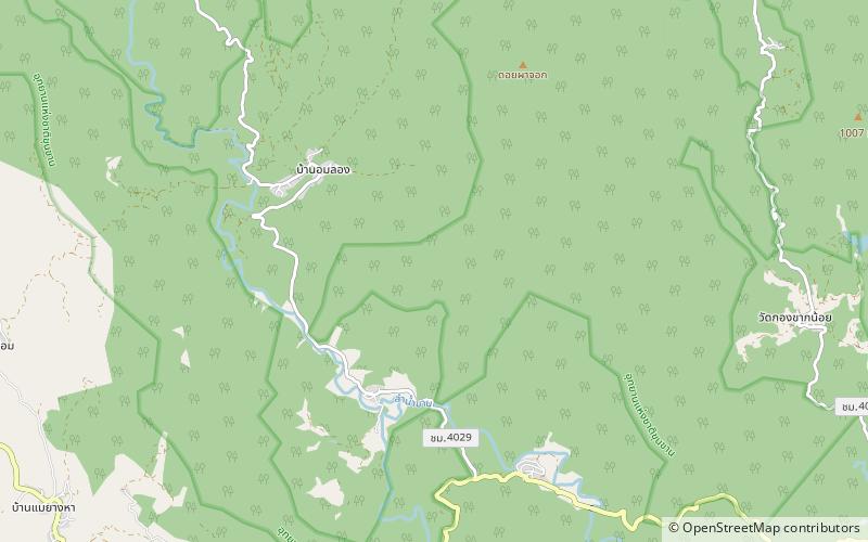 Khun Khan National Park location map