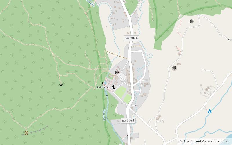 wat tham chiang dao location map