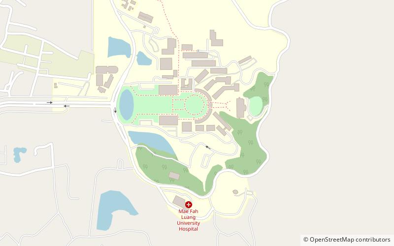 mae fah luang university location map