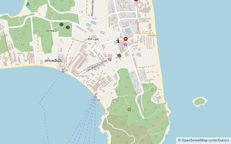 way to harmoney hotel ko lipe location map