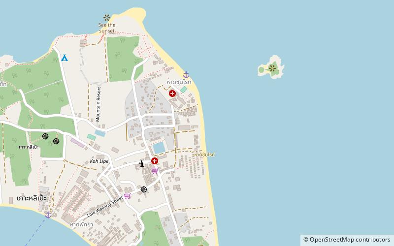 satun dive ko lipe location map