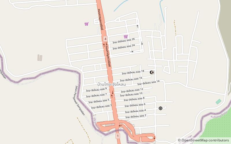 Bukit Kayu Hitam location map