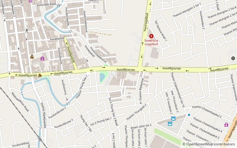 diana complex shopping center hat yai location map