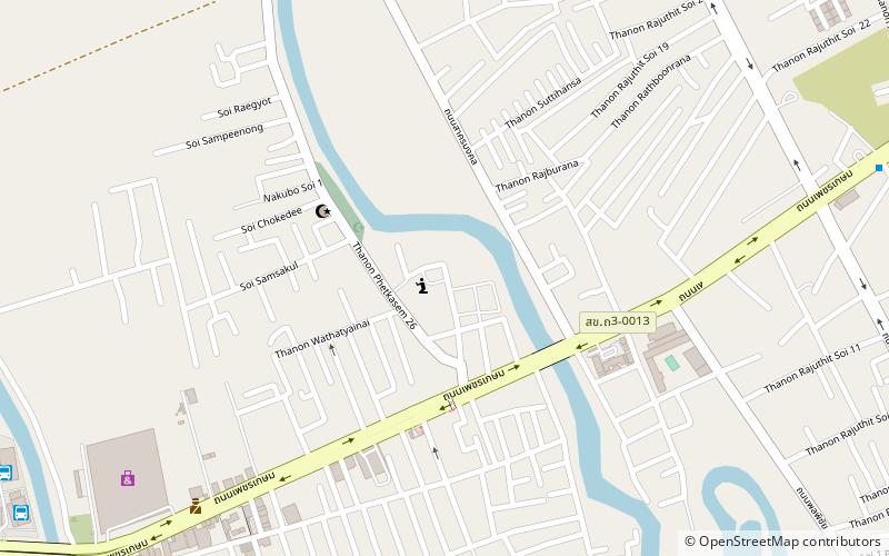 wat hat yai nai location map